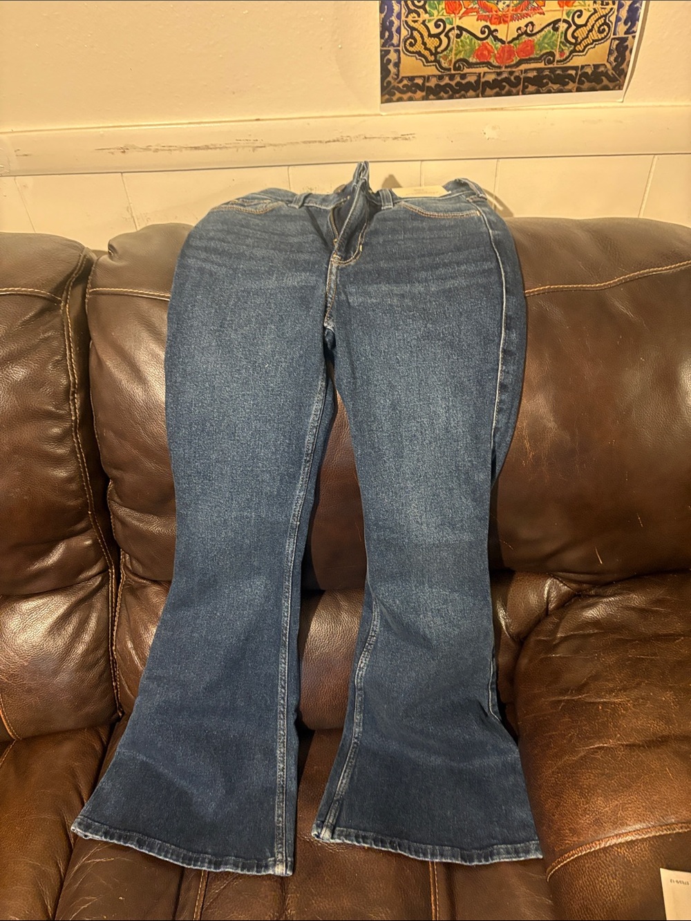 NWT Hollister high rise Flare Jeans -